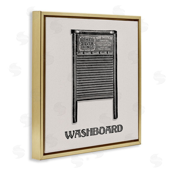 Stupell Industries Val Rhodes | Timeless Antique Washboard