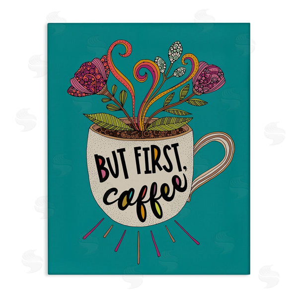stupell industries Valentina Harper | First Coffee with Florals