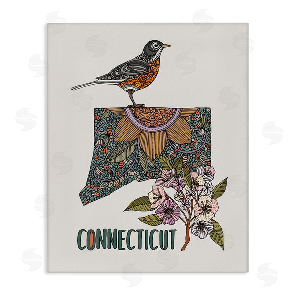 stupell industries Valentina Harper | Floral Connecticut State