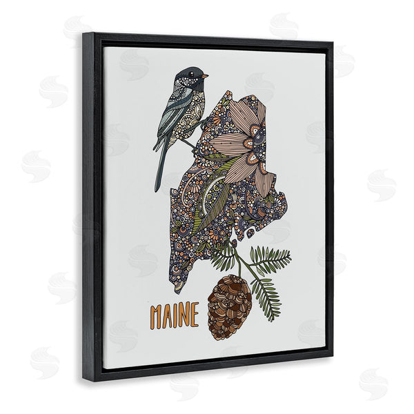 Stupell Industries Valentina Harper | Floral Maine State