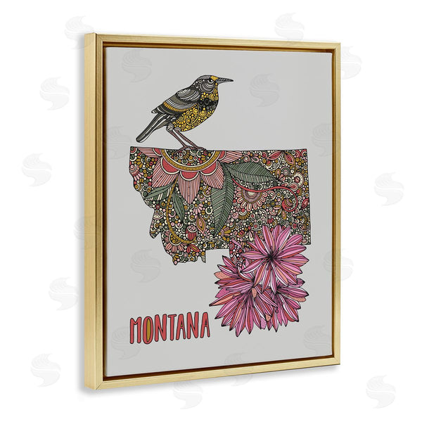 Stupell Industries Valentina Harper | Floral Montana State