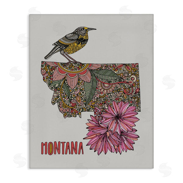 stupell industries Valentina Harper | Floral Montana State