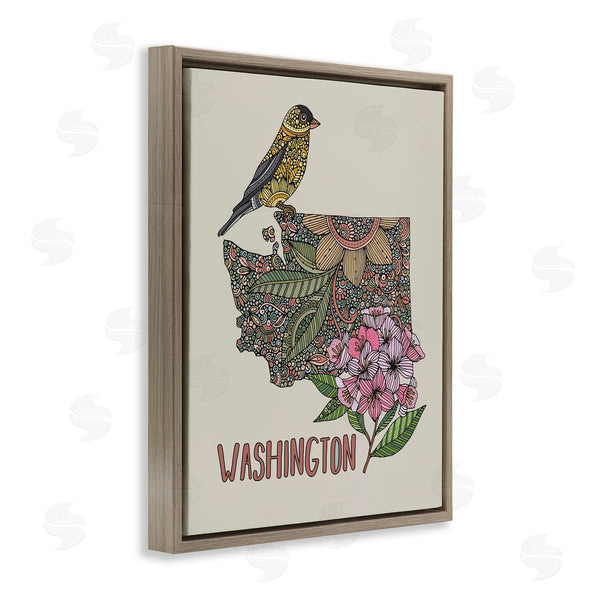 Stupell Industries Valentina Harper | Floral Washington State