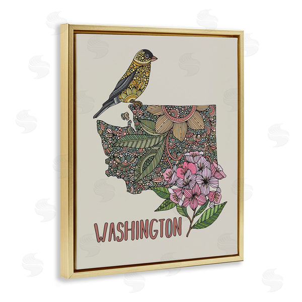 Stupell Industries Valentina Harper | Floral Washington State