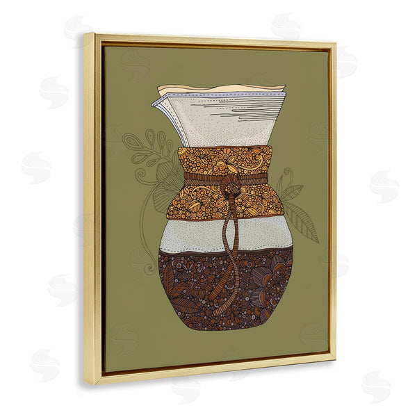 Stupell Industries Valentina Harper | Pour Over Coffee Maker