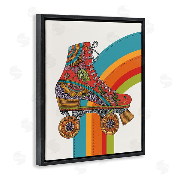 Stupell Industries Valentina Harper | Vintage Boho Roller Skate Wall Art