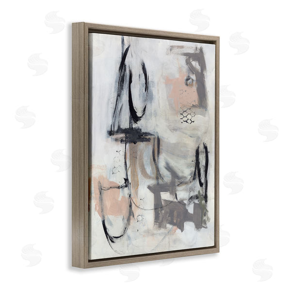 Stupell Industries Valerie Corvin | Brushed Collage Abstract Wall Art