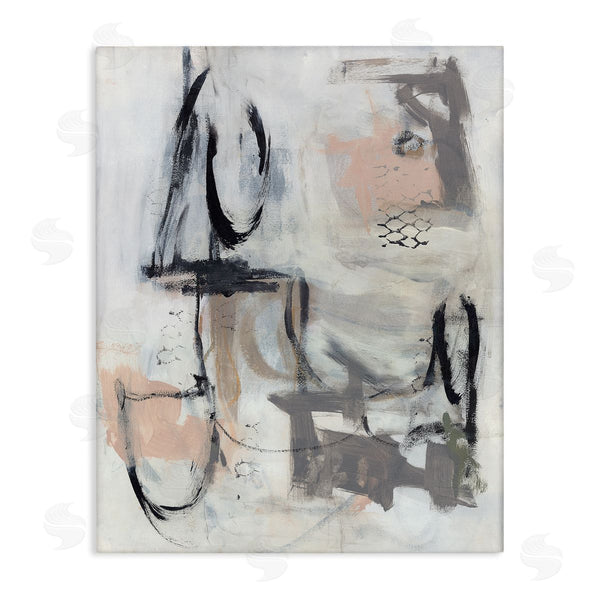stupell industries Valerie Corvin | Brushed Collage Abstract Wall Art
