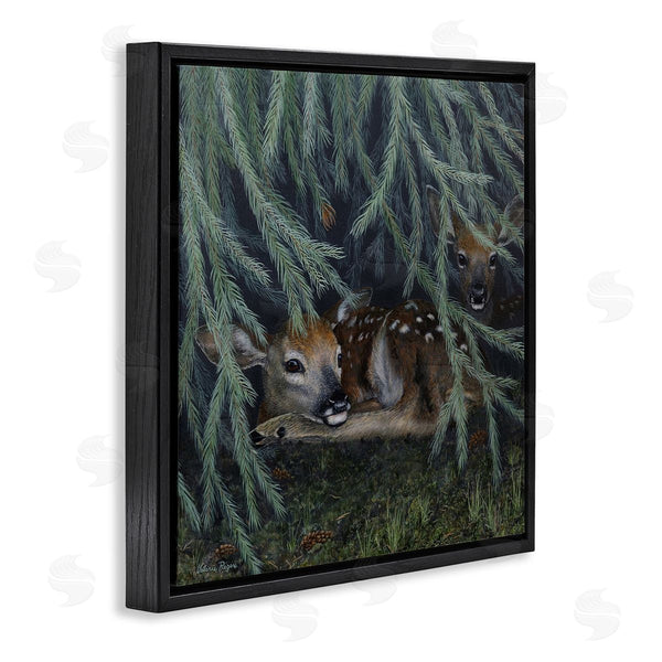 Stupell Industries Valerie Rogers | Deer Under Forest Tree Wall Art