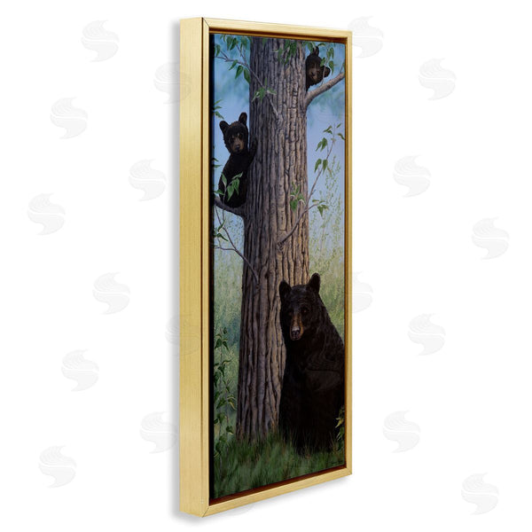 Stupell Industries Valerie Rogers | Mama Bear & Cubs Wall Art