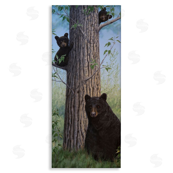 stupell industries Valerie Rogers | Mama Bear & Cubs Wall Art