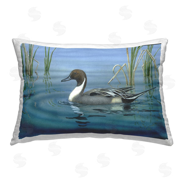 stupell industries Valerie Rogers | Pintail Loon in Pond
