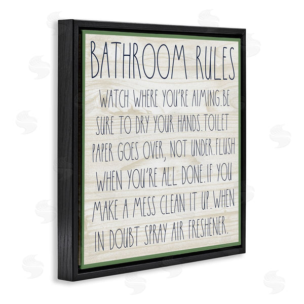Stupell Industries Valerie Weiners | Rustic Chic Bathroom