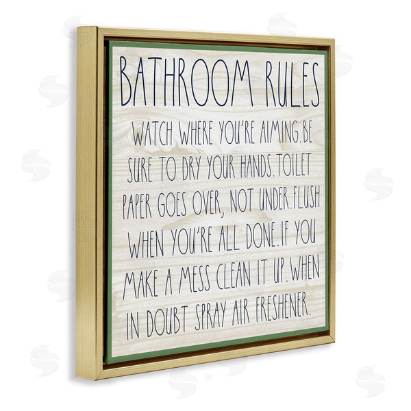 Stupell Industries Valerie Weiners | Rustic Chic Bathroom