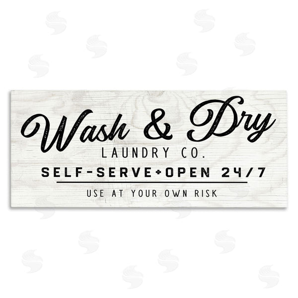 stupell industries Valerie Weiners | Self Service Laundry Wall Art