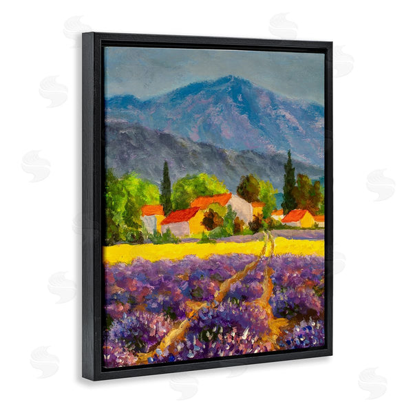 Stupell Industries Valery Rybakow | Lavender Field Landscape Wall Art