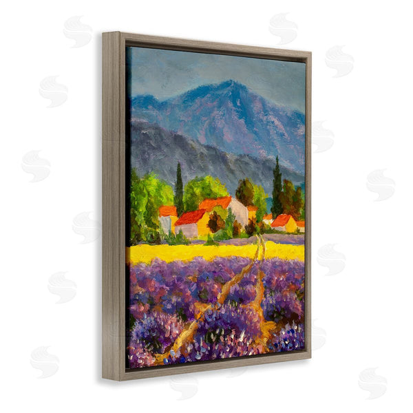 Stupell Industries Valery Rybakow | Lavender Field Landscape Wall Art