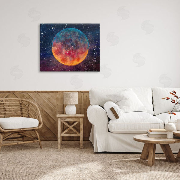 Stupell Industries Valery Rybakow | Starry Night Planet Wall Art