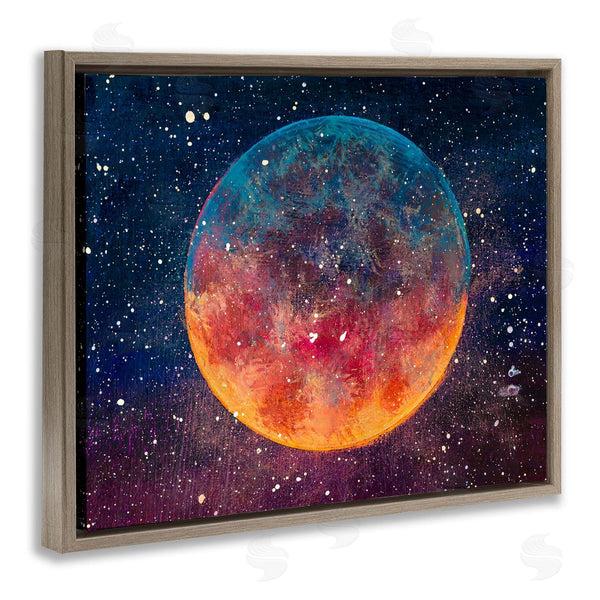 Stupell Industries Valery Rybakow | Starry Night Planet Wall Art