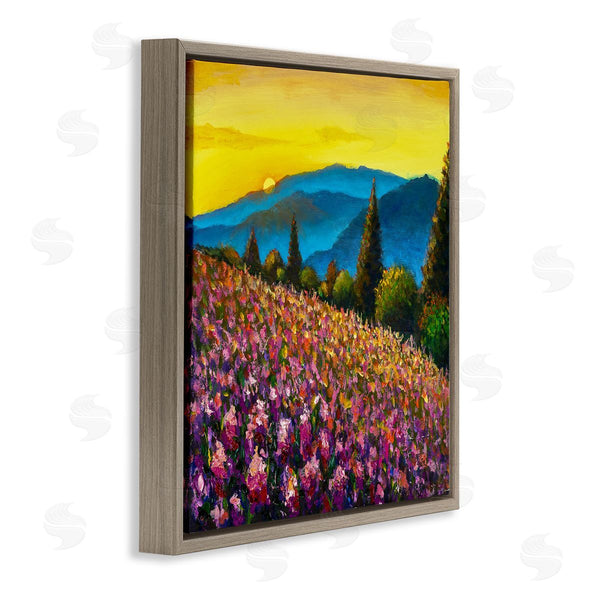 Stupell Industries Valery Rybakow | Vivid Mountain Meadow Scenery Wall Art