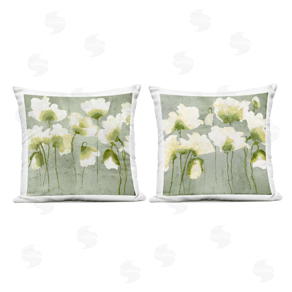 Stupell Industries Vanessa Austin | Charming White Blooms Printed Throw Pillow Set