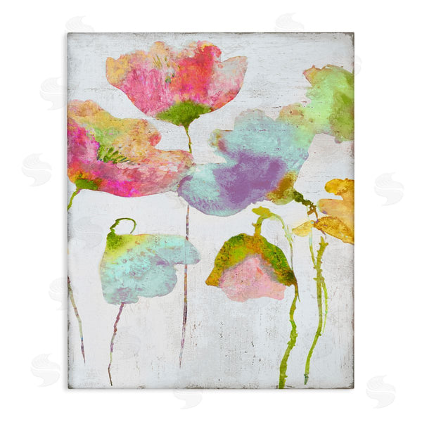 stupell industries Vanessa Austin | Saturated Watercolor Flowers Whimsical