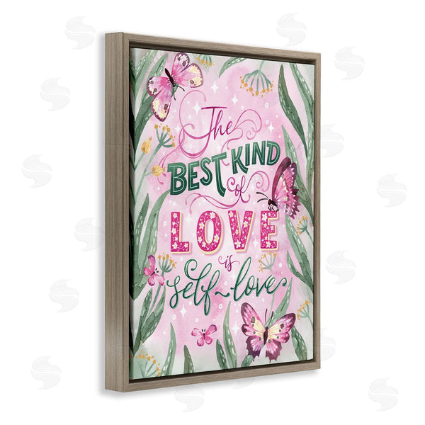 Stupell Industries Vanessa Stoilova | Inspirational Self Love Is Best