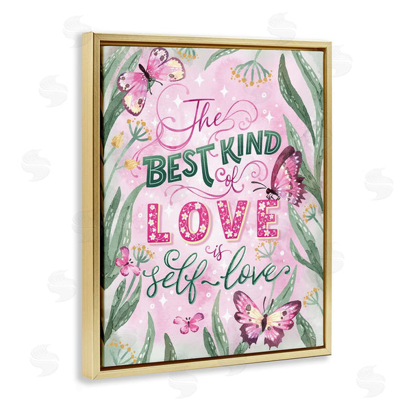 Stupell Industries Vanessa Stoilova | Inspirational Self Love Is Best