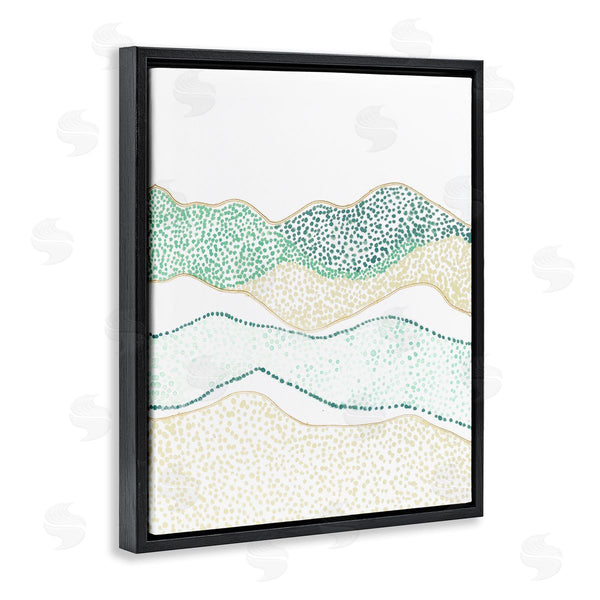 Stupell Industries Vanna Lam | Abstract Green Mountains Landscape Wall Art