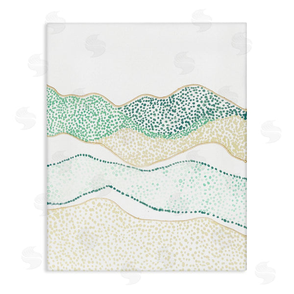 stupell industries Vanna Lam | Abstract Green Mountains Landscape Wall Art