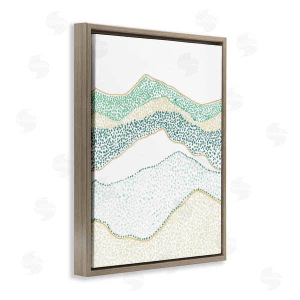 Stupell Industries Vanna Lam | Abstract Mountain Peaks Pattern Wall Art