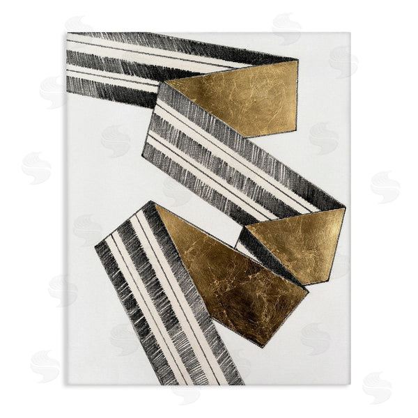 stupell industries Vanna Lam | Alternating Geometric Ribbon Wall Art