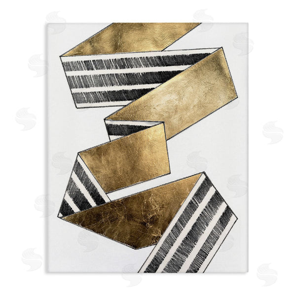 stupell industries Vanna Lam | Alternating Striped Ribbon Wall Art