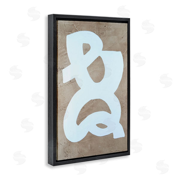 Stupell Industries Vanna Lam | Curving Form Over Beige