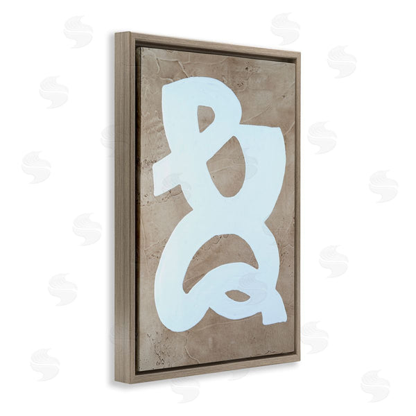 Stupell Industries Vanna Lam | Curving Form Over Beige