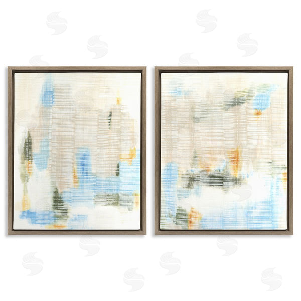 Stupell Industries Vanna Lam | Horizontal Linear Abstractions