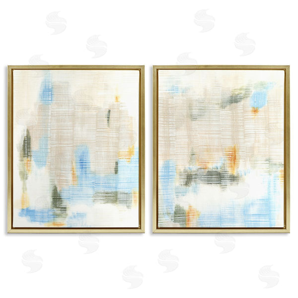 Stupell Industries Vanna Lam | Horizontal Linear Abstractions