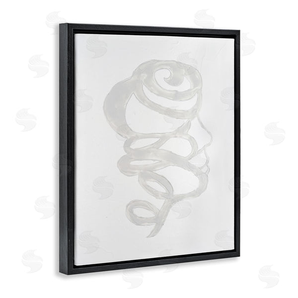 Stupell Industries Vanna Lam | Minimalist Coil Portrait