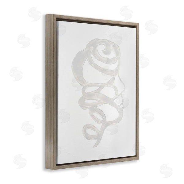 Stupell Industries Vanna Lam | Minimalist Coil Portrait