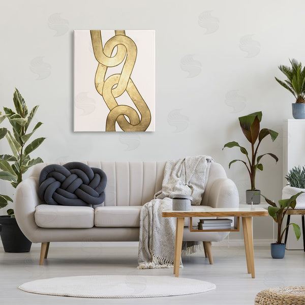 Stupell Industries Vanna Lam | Modern Chain Links Shapes Wall Art