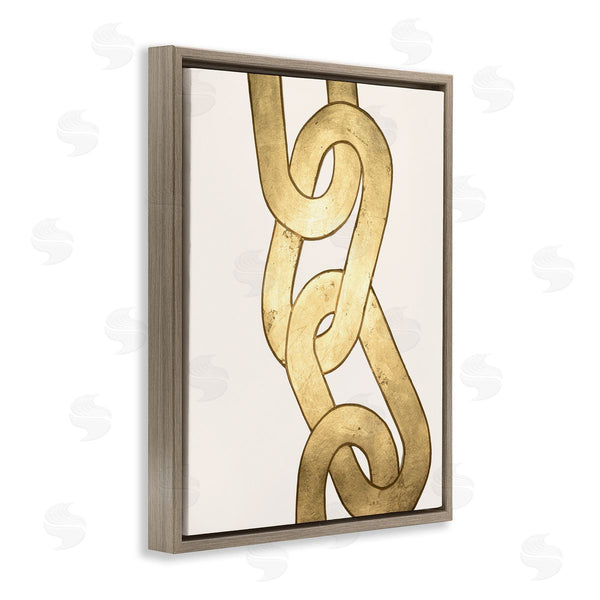 Stupell Industries Vanna Lam | Modern Chain Links Shapes Wall Art