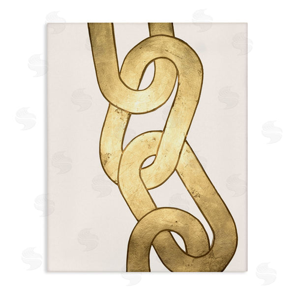 stupell industries Vanna Lam | Modern Chain Links Shapes Wall Art