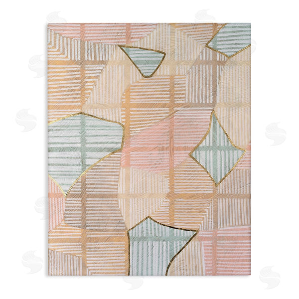 stupell industries Vanna Lam | Pastel Patterned Shapes Wall Art