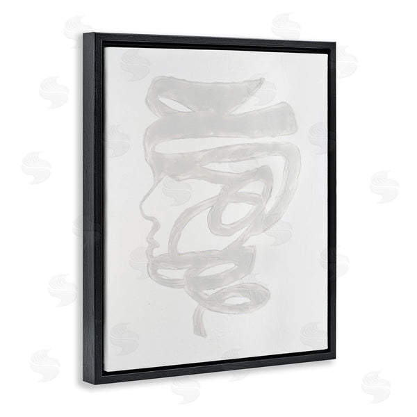 Stupell Industries Vanna Lam | Portrait Coil Monochrome