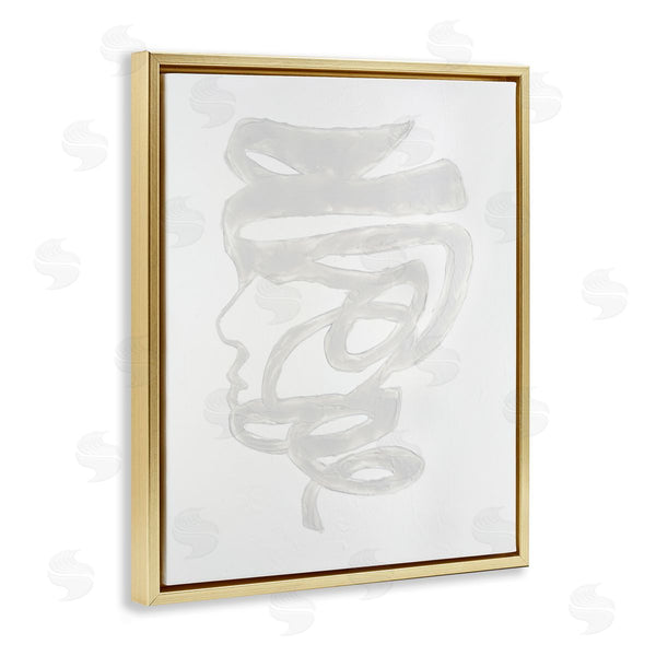 Stupell Industries Vanna Lam | Portrait Coil Monochrome