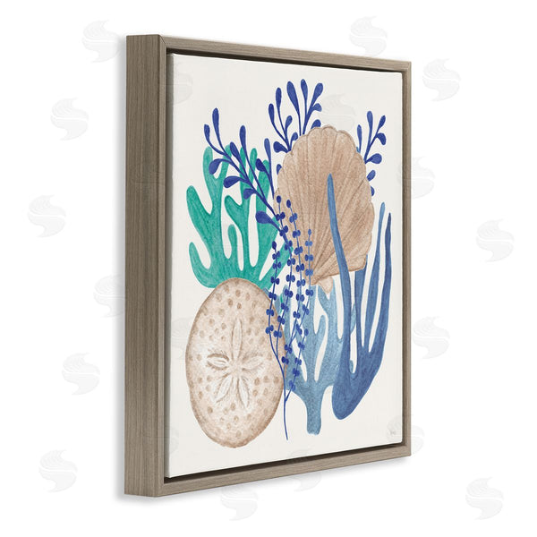 Stupell Industries Veronique Charron | Coastal Sea Life