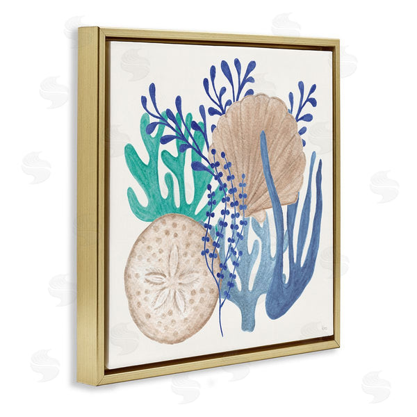 Stupell Industries Veronique Charron | Coastal Sea Life