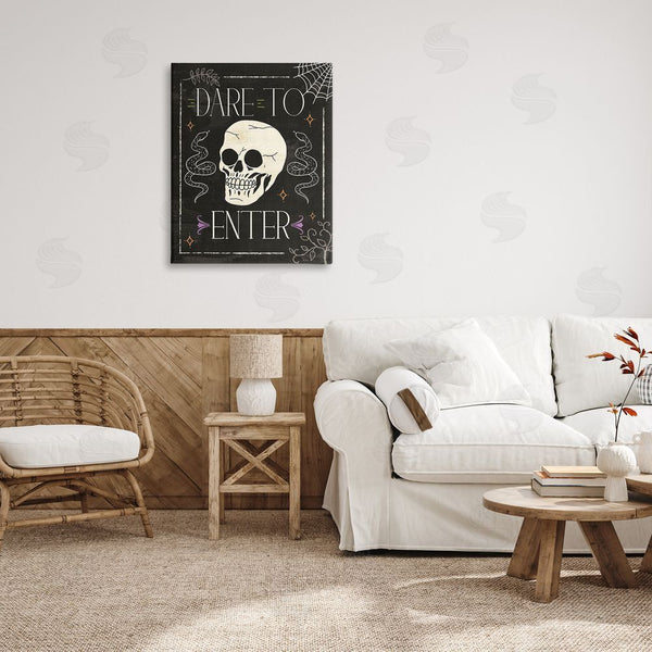 Stupell Industries Veronique Charron | Dare To Enter Phrase Wall Art