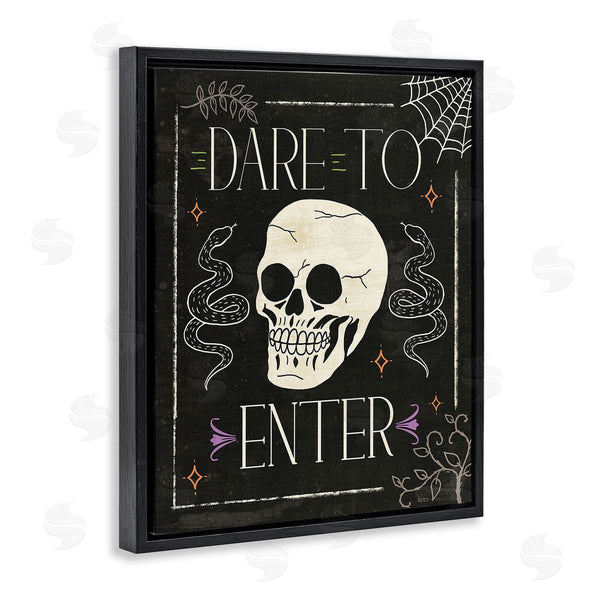Stupell Industries Veronique Charron | Dare To Enter Phrase Wall Art