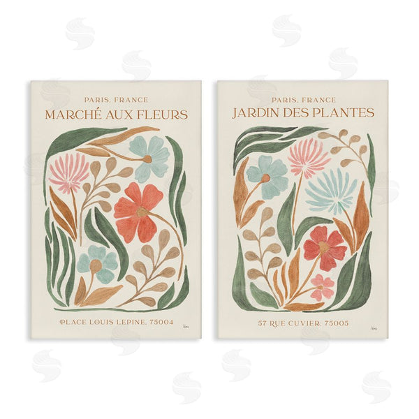 stupell industries Veronique Charron | French Flower Garden Market Wall Art